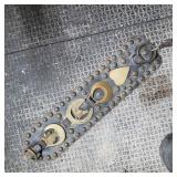 LEATHER / BRASS STRAP