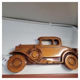 WOODEN CAR PLAQUE