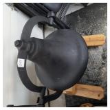 CAST IRON BELL #0 - W/WHEEL STAND