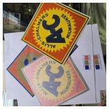 ALLIS CHALMERS STICKERS