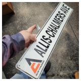 5' X 24' ALLIS CHALMERS  SIGN