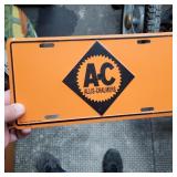 ALLIS CHALMERS - LICENSE PLATE