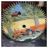 ALLIS CHALMERS - WD 45 HAND PAINT SAW BLADE
