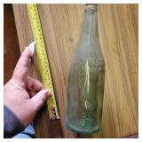 OLD- BLUE GLASS BOTTLE