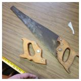1- HAND SAW , 1 HANDLE