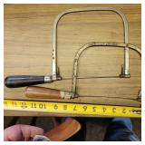 2- COPING SAWS,MILLERS FALLS#47, DEELAND