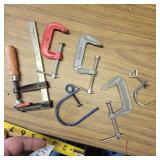 ASSORTED CLAMPS