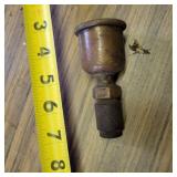 BRASS SCREW TOP OIL CUP (FOR HIT MISS ENGINE)
