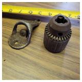 COCA COLA BOTTLE OPENER,    DRILL CHUCK