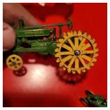 4 - JOHN DEERE MINI TOY TRACTORS