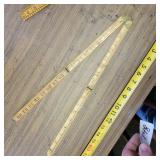 FOLDING YARD STICK