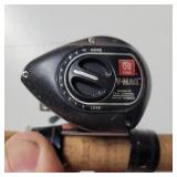 RYOBI REEL & FISHING ROD