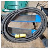 BLACK EXTENSION CORD
