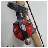 ambassadeur reel & fenwick fishing rod