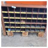 40 COMPARTMENT NUT& BOLT CABINET 12'X35'X21'