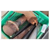 GREEN MILK CRATE- ALLIS CHALMERS PARTS