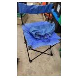 BLUE FOLDING CHAIR