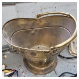 BRASS COAL BUCKET