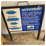 METAL FOLDING SIGN  FRAME STAND
