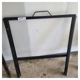 METAL FOLDING SIGN  FRAME STAND