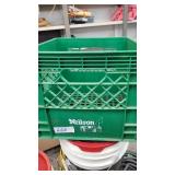 GREEN MILK CRATE