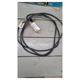 black extension cord