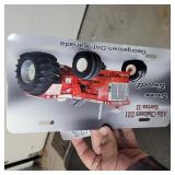 D21 ALLIS CHALMERS LICENSE PLATE