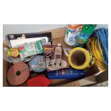 box lot- rope ,etc