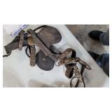 PC HORSE TACK W/BRASS TAGS
