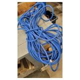heavy blue extension cord