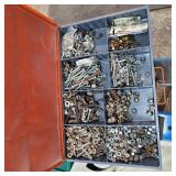 ORANGE NUT  BOLT & TRAY