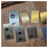 assorted tractor emblems