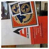ALLIS CHALMERS PARTS BAG AND STICKERS