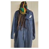 COVERALLS W/HAIR PC
