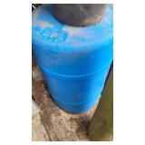 plastic rain barrel