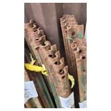 10   -  T BAR FENCE POSTS