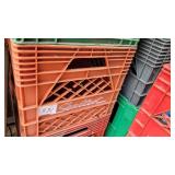 red milk crate
