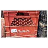 red milk crate
