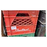 red milk crate