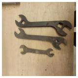 3 wrenches