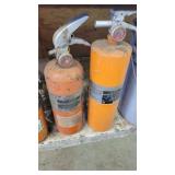 2- fire extinguishers