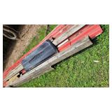 roofing sheet steel and assorted lumber