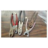 punch, pliers lot
