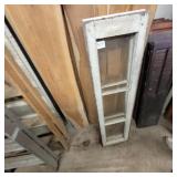 2 WOOD FRAMED WINDOWS 13' X 48'
