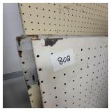 12 PC PEGBOARD METAL 30' X 58 1/2'