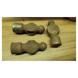 3 BALL PEAN HAMMER HEADS