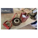 saw horse bracket, bale hook, etc
