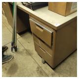 METAL DESK 5'W X 30'D