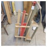 wooden sleigh
