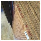 12PC PLYWOOD SHELVING 12'X14'X3/4'